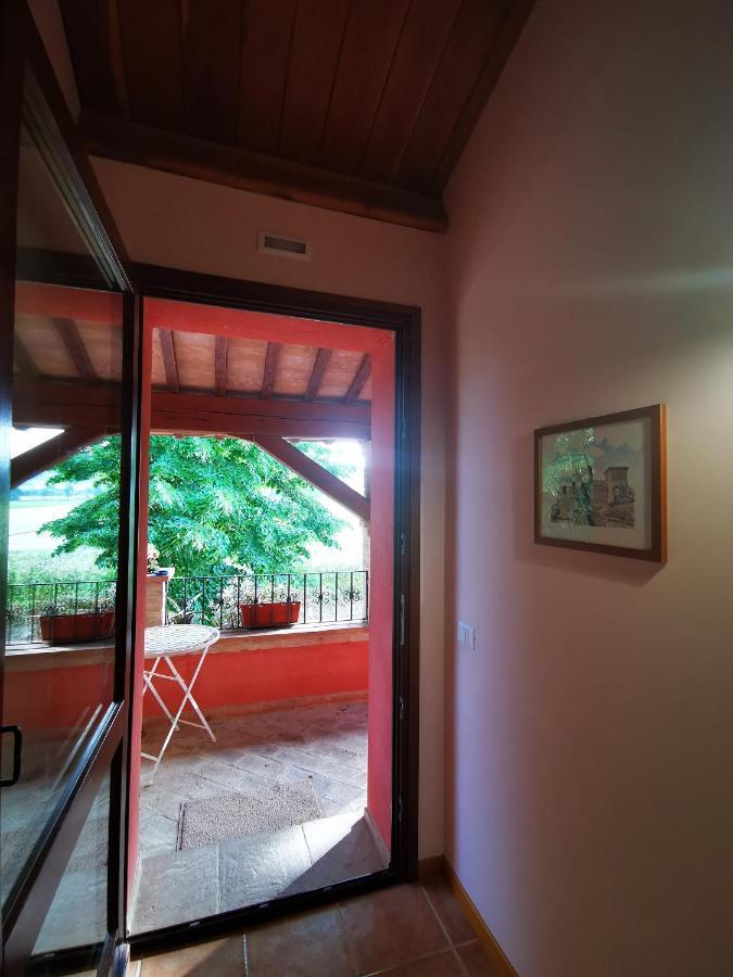La Casa Dei Tigli Panzió Cannara Kültér fotó